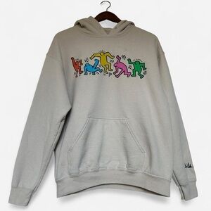 Keith Haring Graphic Hoodie